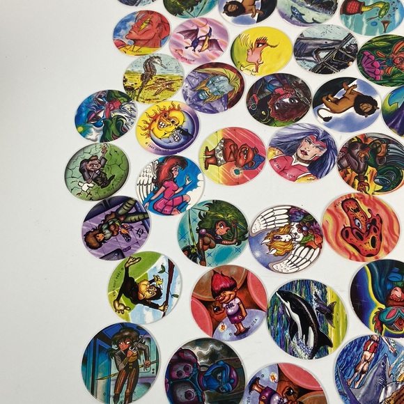 Jots and Roach A Blades Vintage lot of 95 POGS - Picture 3 of 11